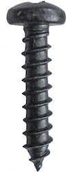 #14 x 1" SS Pan Head Screws (Black)