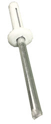 3/16" Pop Rivets White