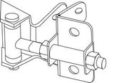1" SS Ornamental Iron Hinge with Springs
