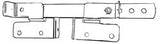 Double Drive Gate Bar Latch