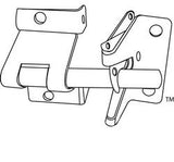 Small Gravity Two Way Latch