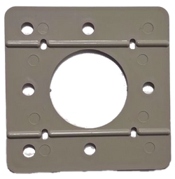 4" x 4" Post and Rail Lock Vinyl PVC