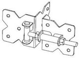 4" SS Commercial Hinge