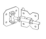 4" MS Commercial Hinges Wall Mount