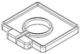 Heavy Duty Post Stiffeners for 4" x 4" Post, 1 5/8" Round Pipe