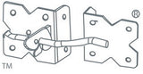 3" Residential Latch Includes 2 Way Lever Arm