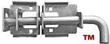 Embassy 1" MS Heavy Duty Slide Bolt Latch Galvanized